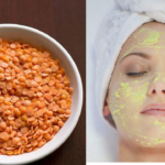 Masoor dal face pack