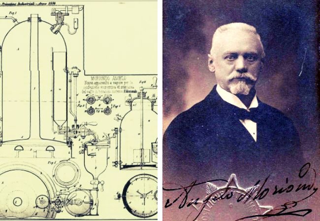 Espresso Machine godfather Anglo Moriondos