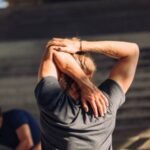 Stretching before sleep