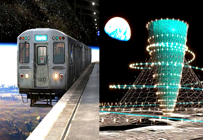 Bullet Train To The Moon