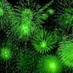 Green Fireworks