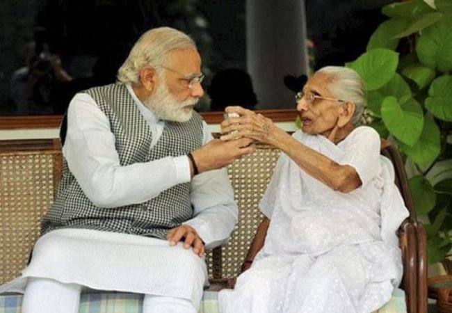 PM Narendra Modi Mother