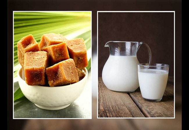 Milk Jaggery Benefit