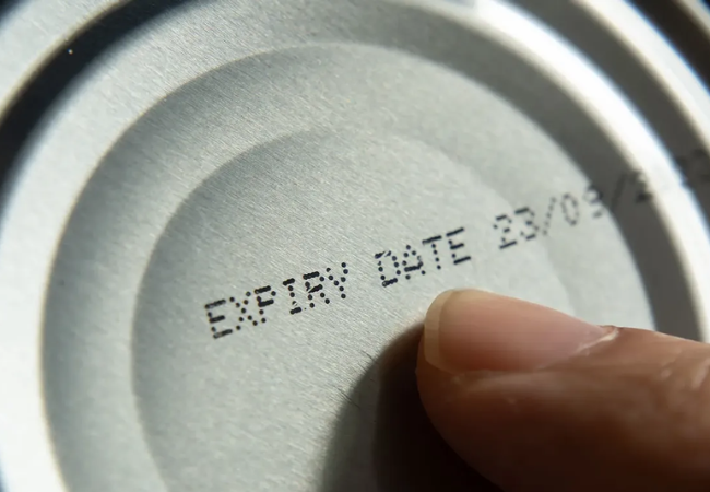 Expiry Date on products