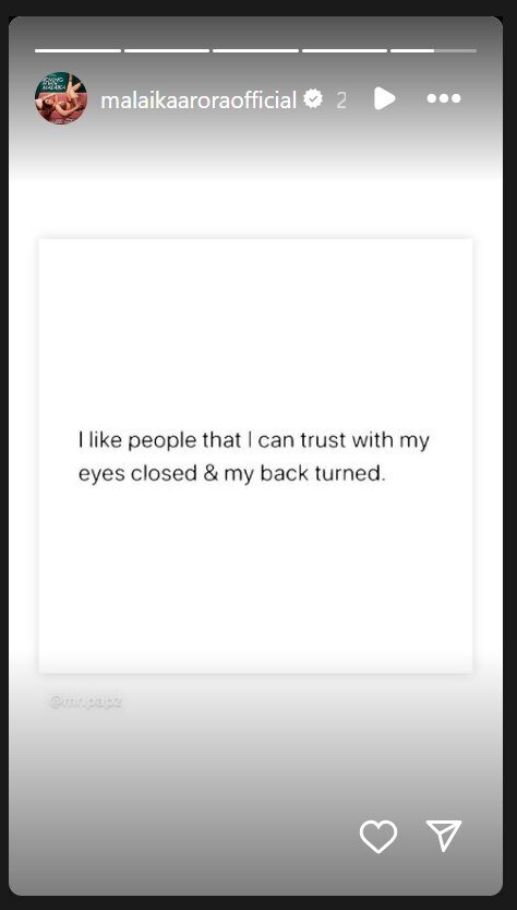 malaika arora shares cryptic note on arjun kapoor bday