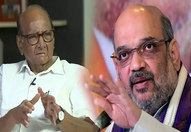 Amit Shah vs Sharad Pawar