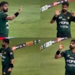Pakistani Player's Weird Behaviour
