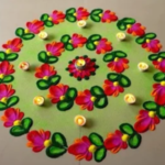 Office Rangoli Art